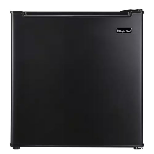 1.7 Cu. Ft. Mini Fridge in Black with Freezerless Design