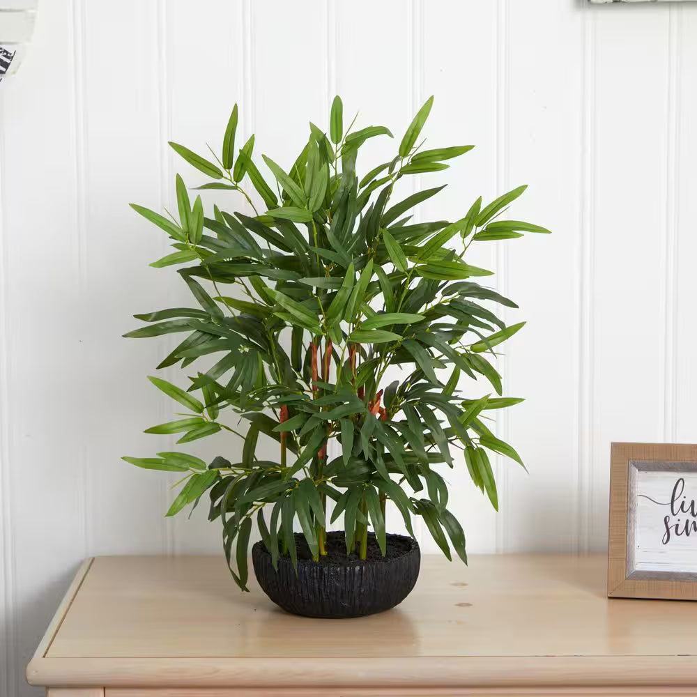 Indoor 20 In. Bamboo Artificial Plant