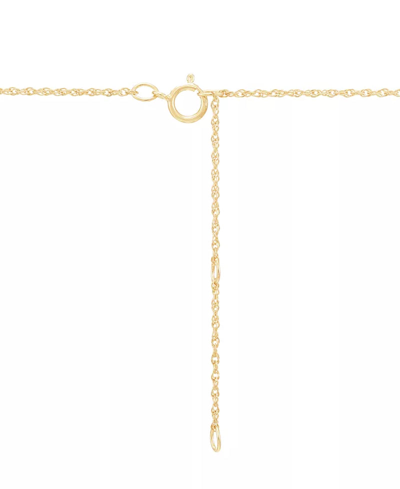 2-Pc. Set Lab Created Pink Sapphire (3/4 Ct. T.W.) & Lab Created White Sapphire (1/3 Ct. T.W.) Heart Pendant Necklace & Matching Stud Earrings in 14K Gold-Plated Sterling Silver