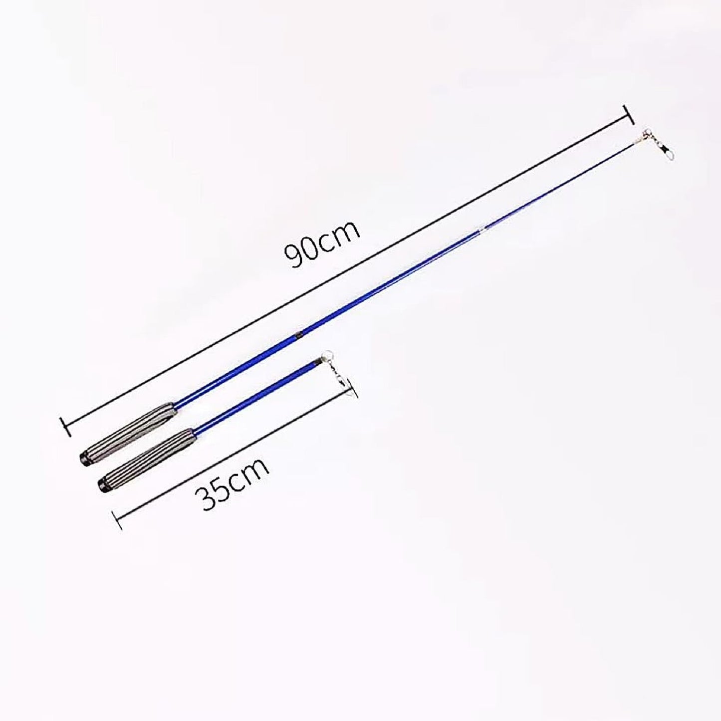 19.6 FT(6 Meters) Rainbow Ribbon Dragon Dance Poi, Outdoor Flinging Fitness D...