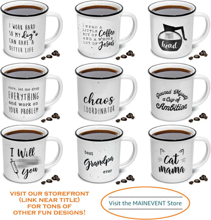 Wifey Hubby Mugs Set of 2 Coffee Mug 11 Ounce, Husband Wife Gift, His Hers Coffee Cup