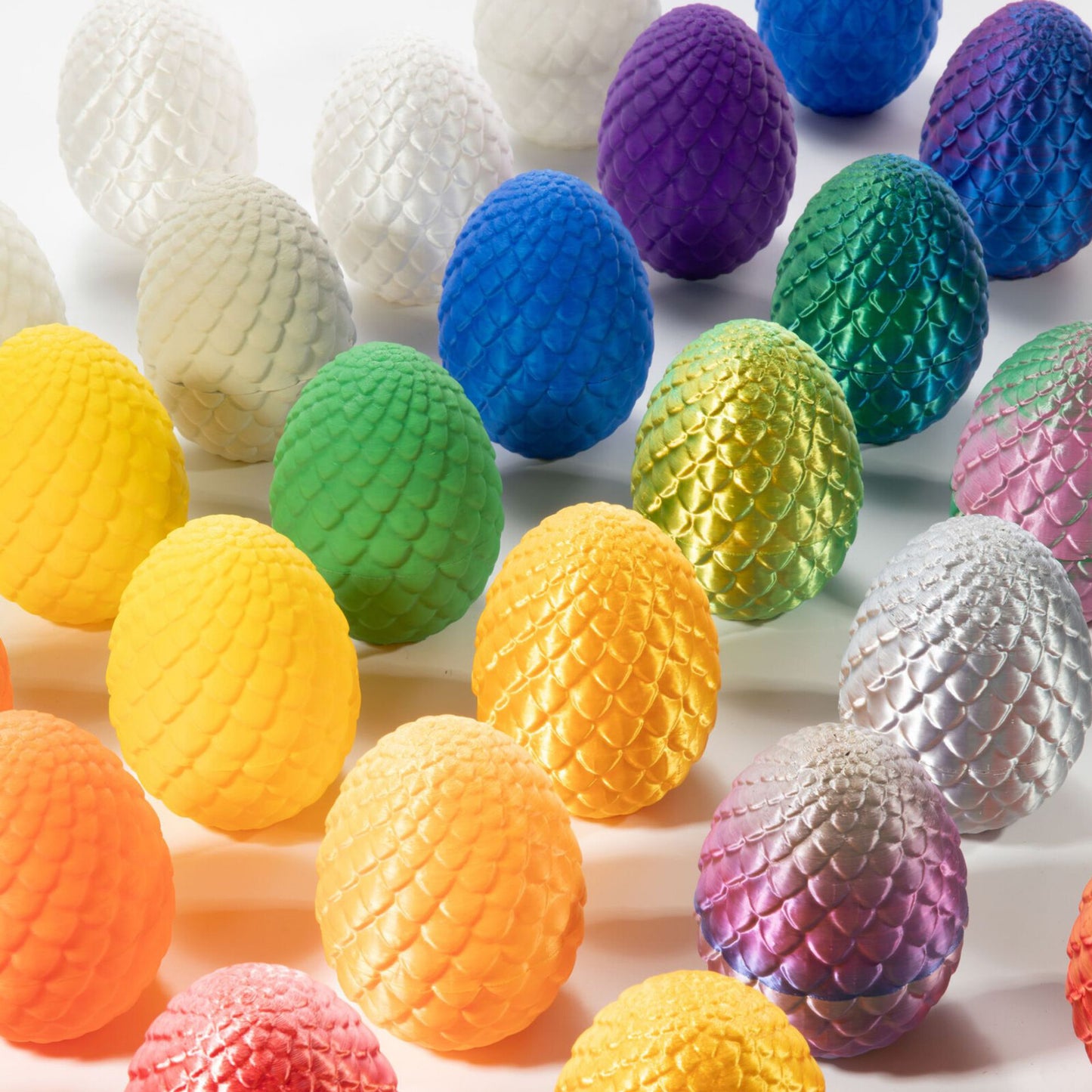 3D Printed Dragon Egg Full Articulated Dragon Egg Fidget Toy Desk Office Decro